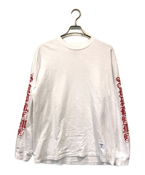 SUPREME（シュプリーム）SUPREME (シュプリーム) Old English L/S Top ホワイト サイズ:Mの古着・服飾アイテム