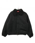 SUPREMEシュプリーム）の古着「Faux Shearling Lined Bomber Jacket」｜ブラック