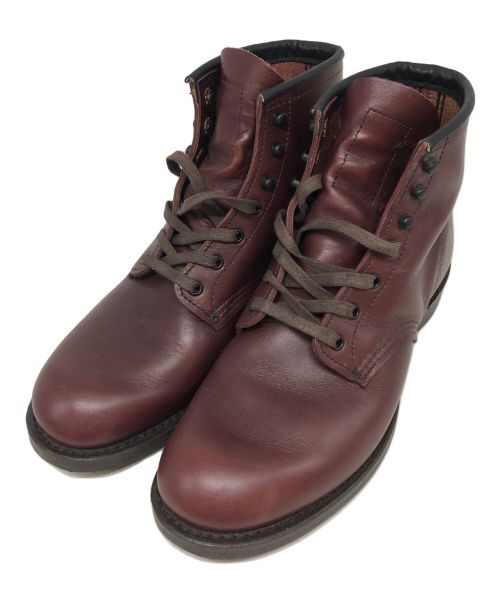 RED WING（レッドウィング）RED WING (レッドウィング) BECKMAN FLATBOX ブラック サイズ:25.5cmの古着・服飾アイテム