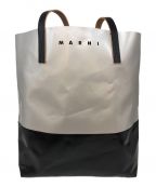 MARNIマルニ）の古着「Tribeca Shopping Bag」｜ブラック×グレー