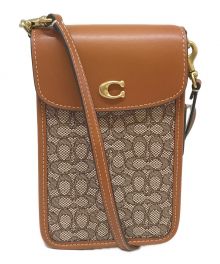 COACH（コーチ）の古着「フォーン クロスボディ」｜ブラウン