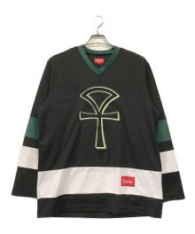 SUPREME（シュプリーム）の古着「Ankh Hockey Jersey」｜グリーン×ブラック