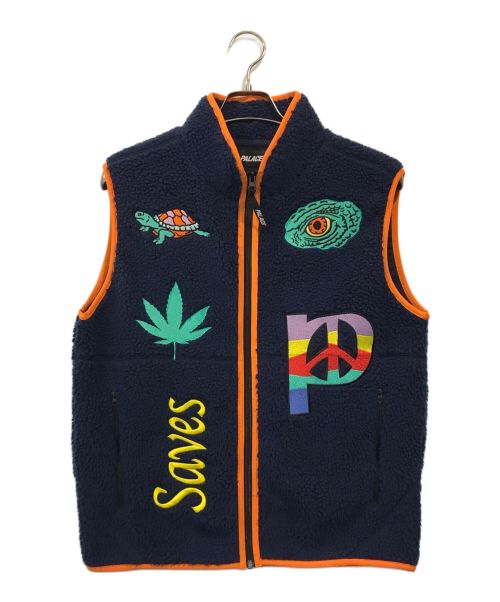 PALACE（パレス）PALACE (パレス) JESUS GILET ネイビー サイズ:Mの古着・服飾アイテム