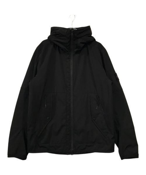 STONE ISLAND（ストーンアイランド）STONE ISLAND (ストーンアイランド) PRIMALOFT ソフトシェル フーディブルゾン ブラック サイズ:Mの古着・服飾アイテム