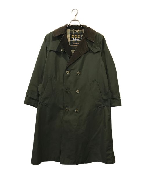 Barbour（バブアー）Barbour (バブアー) 2レイヤートレンチコート グリーン サイズ:36の古着・服飾アイテム