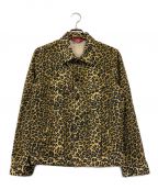 SUPREMEシュプリーム）の古着「Leopard Denim Jacket」｜ブラウン