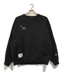 Champion×WTAPS（チャンピオン×ダブルタップス）の古着「クルーネックスウェット」｜ブラック