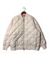 FIRST DOWN（ファーストダウン）の古着「QUILTED BOMBER JKT」｜ピンク