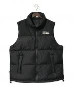 FIRST DOWNファーストダウン）の古着「BUBBLE DOWN VEST」｜ブラック