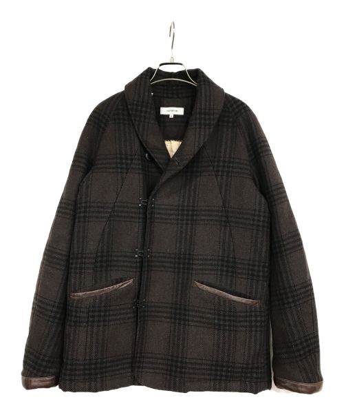 nonnative（ノンネイティブ）nonnative (ノンネイティブ) ショールカラーコート ブラウン サイズ:2の古着・服飾アイテム