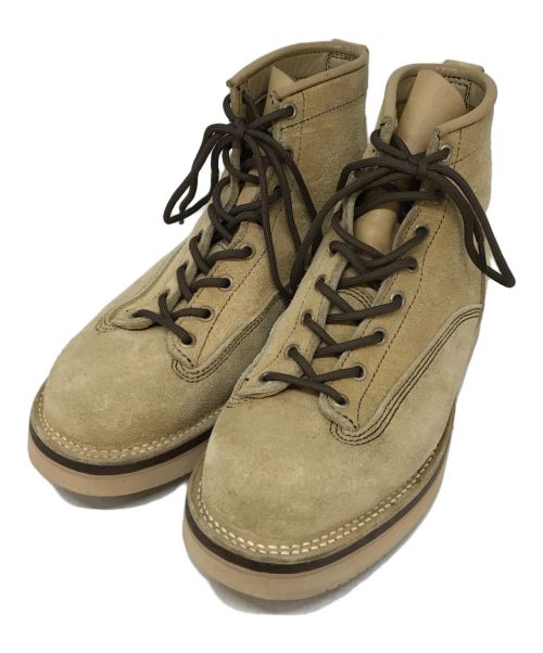 VIBERG BOOT（ヴァイバーグブーツ）VIBERG BOOT (ヴァイバーグブーツ) hobo (ホボ) 別注サンド スエード ブーツ ブラウン サイズ:SIZE 8の古着・服飾アイテム