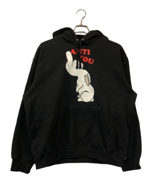 SUPREME（シュプリーム）SUPREME (シュプリーム) UNDERCOVER (アンダーカバー) Anti You Hooded Sweatshirt ブラック サイズ:Mの古着・服飾アイテム