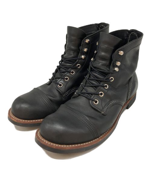 RED WING（レッドウィング）RED WING (レッドウィング) Iron Ranger ブラック サイズ:26.5の古着・服飾アイテム