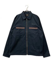 stussy（ステューシー）の古着「ワークジャケット」｜ネイビー