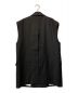 MAISON SPECIAL (メゾンスペシャル) Back Slit Cut off Over Gilet ブラック サイズ:FREE：10000円