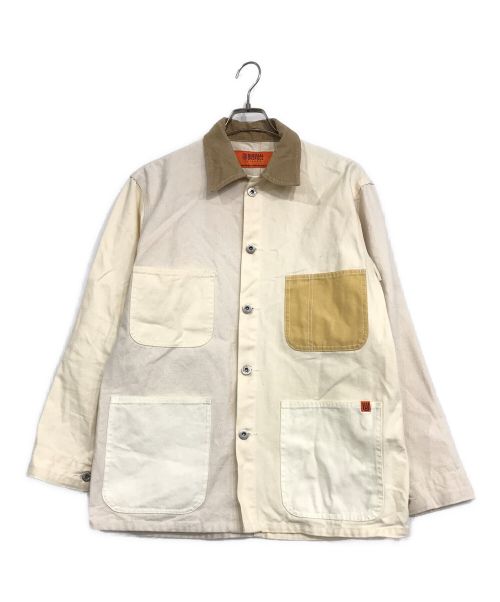 UNIVERSAL OVERALL（ユニバーサルオーバーオール）UNIVERSAL OVERALL (ユニバーサルオーバーオール) カバーオール アイボリー サイズ:Mの古着・服飾アイテム