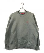 SUPREMEシュプリーム）の古着「Small Box Crewneck Sweat」｜グリーン