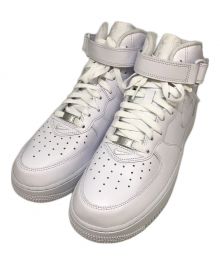 NIKE×SUPREME（ナイキ×シュプリーム）の古着「Air Force 1 Midミドルカットスニーカー」｜ホワイト