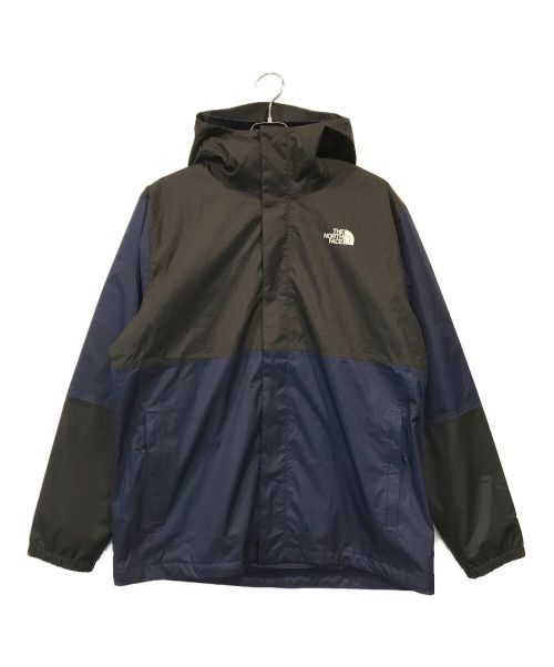 THE NORTH FACE（ザ ノース フェイス）THE NORTH FACE (ザ ノース フェイス) ライナー付3WAYフーデッドジャケット ネイビー サイズ:XLの古着・服飾アイテム