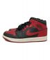 NIKE (ナイキ) AIR JORDAN 1 MID ブラック×レッド サイズ:28cm：15000円