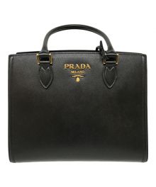 PRADA（プラダ）の古着「2WAYショルダーバッグ」｜ブラック