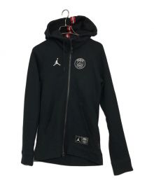 JORDAN×paris saint germain（ジョーダン×パリ サンジェルマン）の古着「フルジップ フーディー」｜ブラック