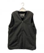 Barbourバブアー）の古着「SL FUR LINER VEST」｜ブラック