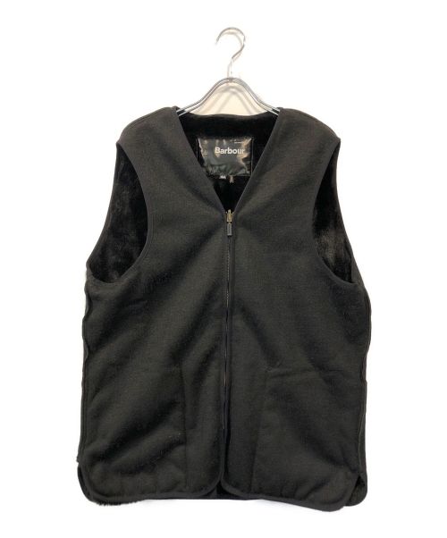 Barbour（バブアー）Barbour (バブアー) SL FUR LINER VEST ブラック サイズ:SIZE 44の古着・服飾アイテム