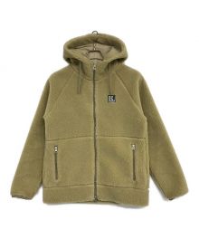 HELLY HANSEN（ヘリーハンセン）の古着「ファイバーパイルフーディー」｜ブラウン