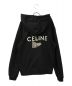 CELINE (セリーヌ) バックロゴプリントパーカー ブラック サイズ:M：40000円