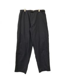 ENNOY（エンノイ）の古着「WOOL BLEND RIP STOP EASY PANTS」｜ネイビー