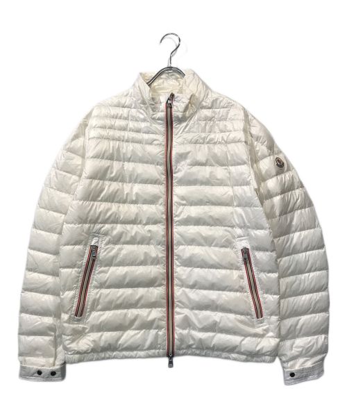 MONCLER（モンクレール）MONCLER (モンクレール) ダウンジャケット ホワイト サイズ:3の古着・服飾アイテム