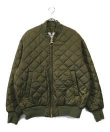 Barbour（バブアー）の古着「キルティングジャケット」｜グリーン