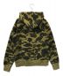 A BATHING APE (アベイシングエイプ) 1st Camo Bape Print Hoodi グリーン サイズ:M：13000円