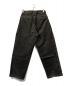 ULTERIOR (アルテリア) OLD DENIM WIDE PANTS ブラック サイズ:3：25000円