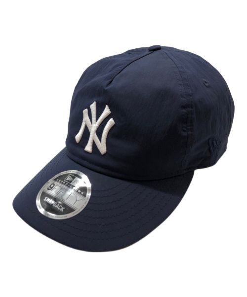 New Era（ニューエラ）New Era (ニューエラ) KITH (キス) NY YANKEES NYLON LOW PROFILE CAP ネイビーの古着・服飾アイテム