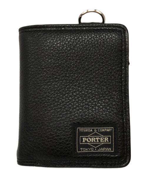 PORTER（ポーター）PORTER (ポーター) Calm WALLET ブラックの古着・服飾アイテム