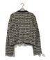 THE SHINZONE (ザ シンゾーン) TWEED KNIT CD ホワイト×ブラック サイズ:FO：14000円