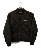 SUPREMEシュプリーム）の古着「Quit Your Job Quilted Work Jacket」｜ブラック