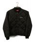 SUPREME（シュプリーム）の古着「Quit Your Job Quilted Work Jacket」｜ブラック