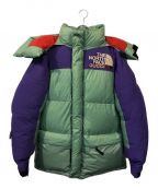 THE NORTH FACE×GUCCIザ ノース フェイス×グッチ）の古着「カラー切替オーバーサイズダウンジャケットコート」｜グリーン