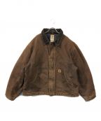 CarHarttカーハート）の古着「Arctic Quilt Lined Work Jacket」｜ブラウン