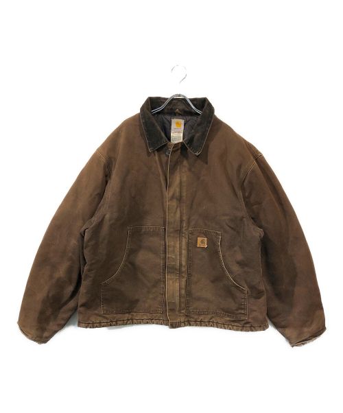 CarHartt（カーハート）CarHartt (カーハート) Arctic Quilt Lined Work Jacket ブラウン サイズ:2XLの古着・服飾アイテム