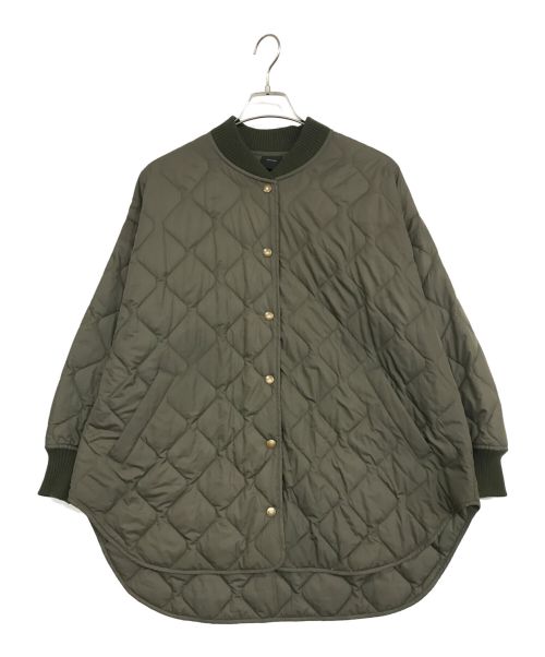 Spick and Span（スピックアンドスパン）Spick and Span (スピックアンドスパン) Peキルティングブルゾン グリーン サイズ:36の古着・服飾アイテム