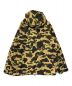 A BATHING APE (アベイシングエイプ) カモフラマウンテンパーカー ブラック×ブラウン サイズ:M：25000円