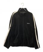 SUPREMEシュプリーム）の古着「Studded Velour Track Jacket」｜ブラック