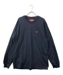 SUPREME（シュプリーム）の古着「SMALL BOX LOGO L/S」｜ネイビー