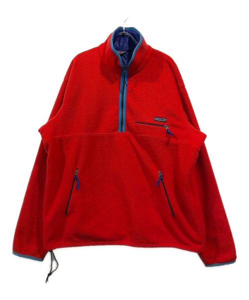 Patagonia（パタゴニア）Patagonia (パタゴニア) 80'sフリースPOジャケット レッド サイズ:XLの古着・服飾アイテム