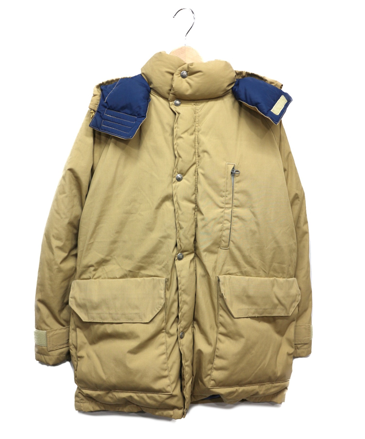 THE NORTH FACE ザノースフェイス ブルゾン XXL カーキx黒 【古着