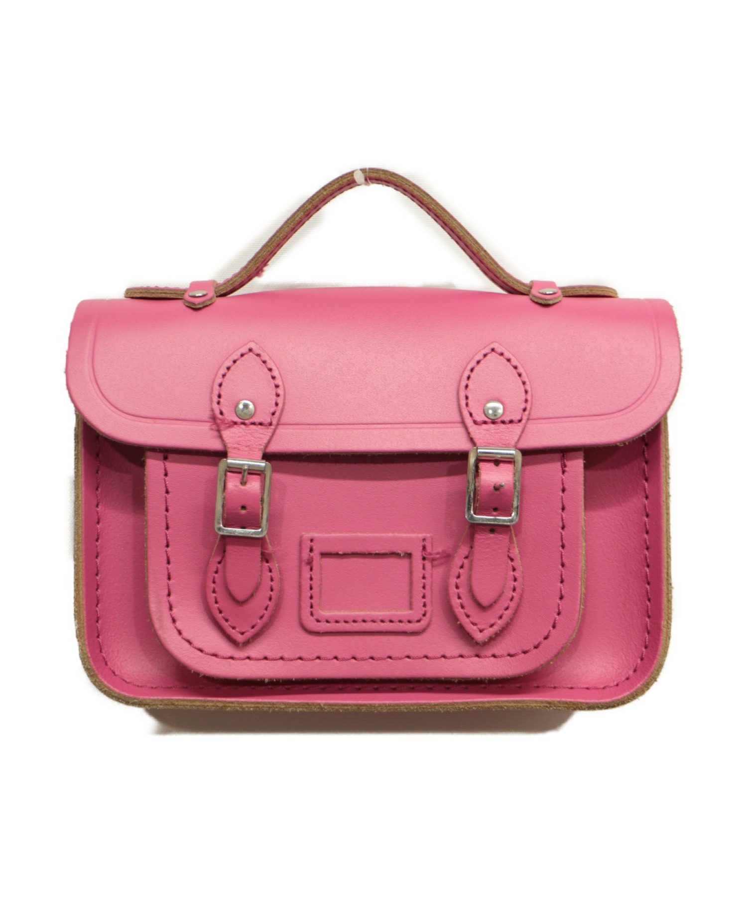 中古 古着通販 Cambridge Satchel Company ケンブリッジサッチェル ミニサッチェルバッグ ピンク ブランド 古着通販 トレファク公式 Trefac Fashion